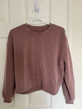 Lululemon Athletica Crewneck Sweatshirt in Dusty Rose